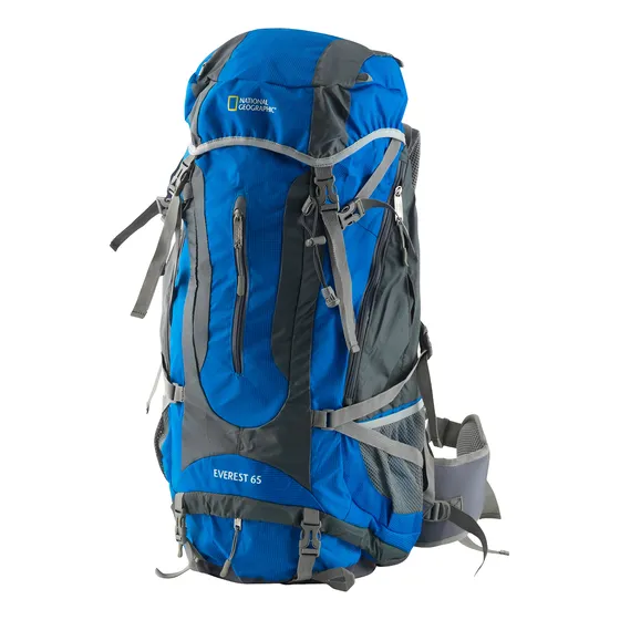Mochila Trekking Everest National Geographic Mng265 Azul 65