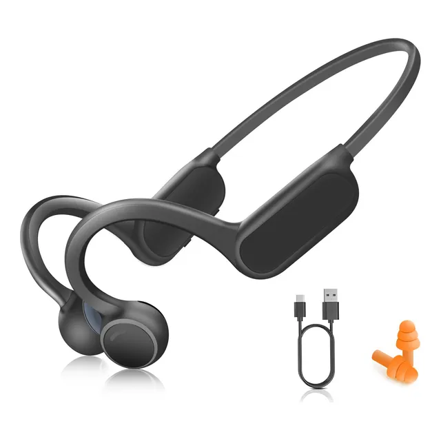 Auriculares De Conducción De Hueso Bluetooth, M6r9k