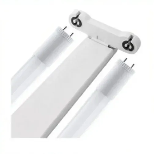 Base Para Tubo Led T8 Tubo Doble 120cm