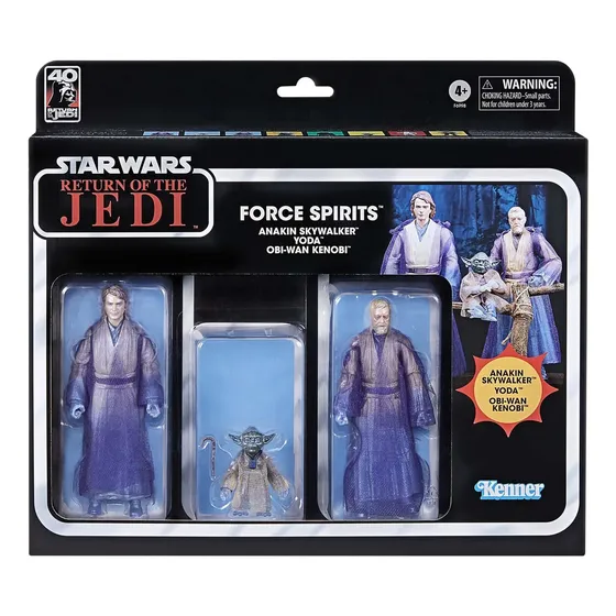 Star Wars Return Of The Jedi Black Series Force Ghosts 3pack