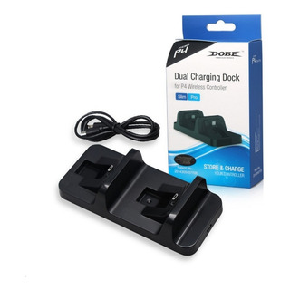 Base Dual Cargador Para 2 Controles De Ps4 Base Dual Cargador Para 2 Controles De Ps4