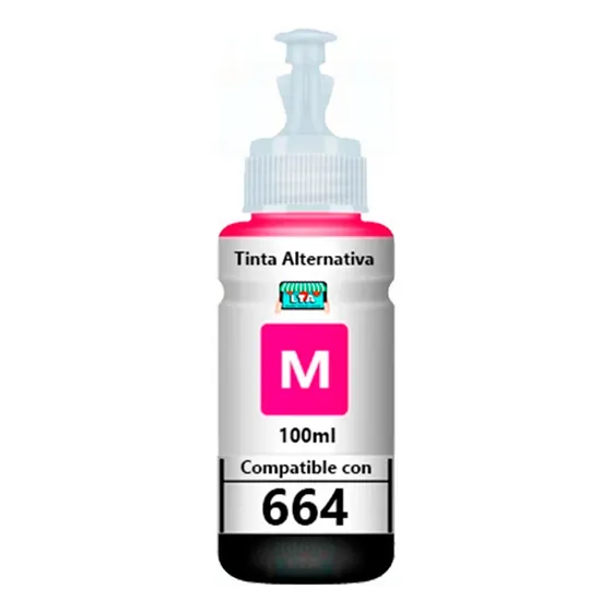 Botella Tinta Magenta Alternativa Compatible Con L110