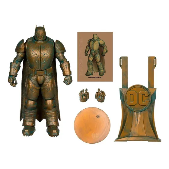 Figura Armored Batman Mc Farlane Dc Multiverse 17 Cm