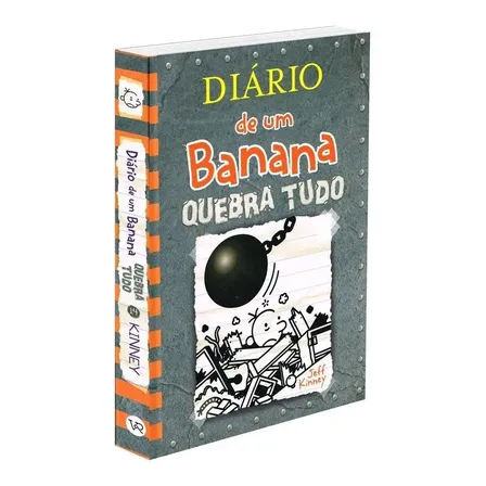 Livro Diário De Um Banana 14: Quebra Tudo, De Kinney, Jeff, Vol. 14. Vr Editora, Capa Dura (2019)