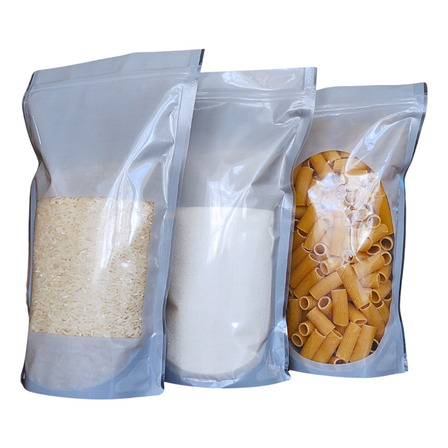 Bolsa Doypack 26x16 Ventana Con Cierre Zipper X 200 Unidades Bolsa Doypack 26x16 Ventana Con Cierre Zipper X 200 Unidades