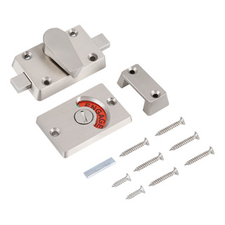 Cerradura Indicadora De Acero Inoxidable Para Baño Y Wc Cerradura Indicadora De Acero Inoxidable Para Baño Y Wc