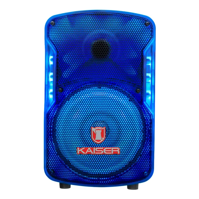 Bafle 8 PuLG Kaiser 6200 W Pmpo Micrófono Alámbrico Ksw-1009