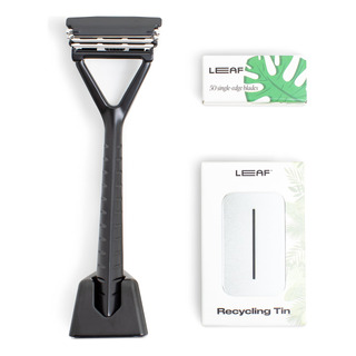 Set De Maquinillas De Afeitar Leaf Shave The Leaf Razor, Col Set De Maquinillas De Afeitar Leaf Shave The Leaf Razor, Col