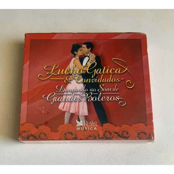 Cd Box Lucho Gatica & Convidados - Boleros C/4 Cds - Lacrado