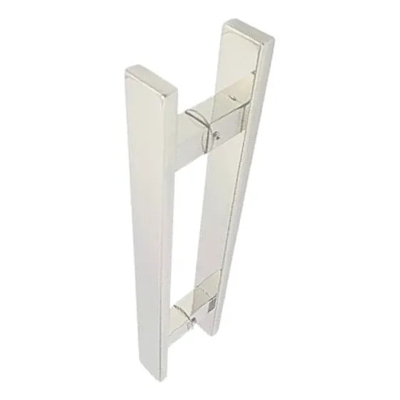 Puxador Inox 30cm Duplo Porta Madeira/vidro/aluminio