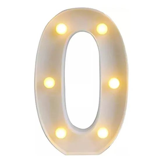 Letras Numeros Led Cumpleaños Fiestas Matrimonios 