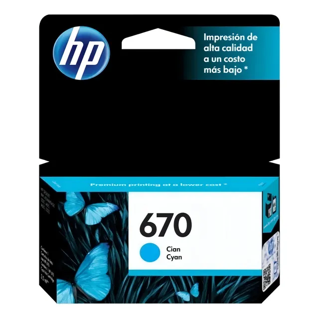 Cartucho Original Hp 670 Cz114al Deskjet 3525 4615 4625 5525