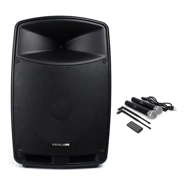 Parlante Activo Halion Pha-15f 15 2uhf Mic 3000w Bluetooth