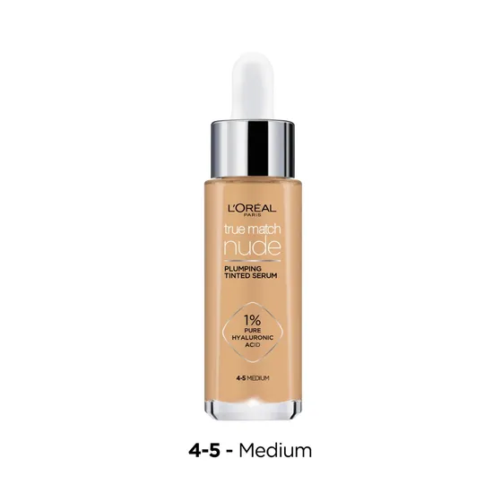 Base De Maquillaje True Match Serum L' Oréal Paris 30ml Tono Medio