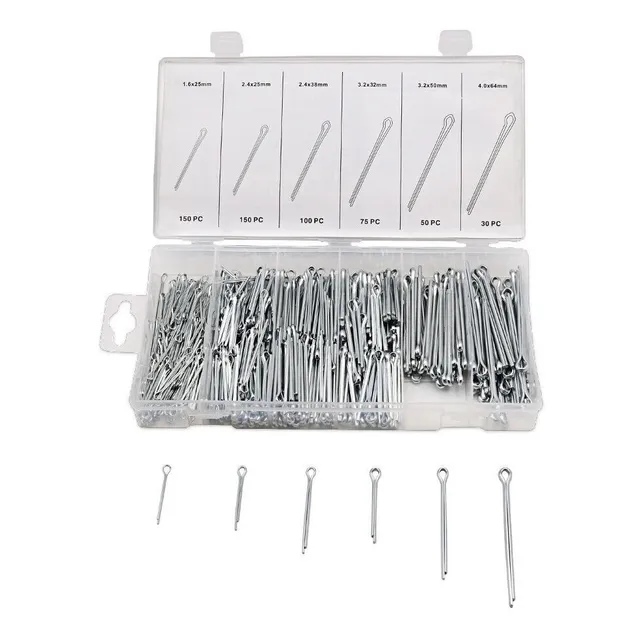 Juego De Chavetas Rectas - Caja 555 Pcs. Surtidas