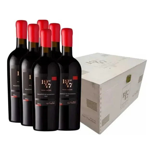 Kit 6 Dal 1947 Primitivo Di Manduria Dop 750 Ml