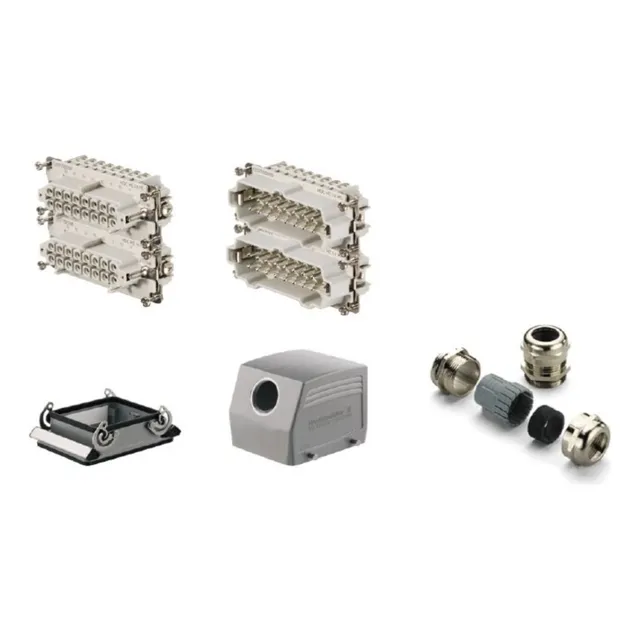 Kit Conectores Industriales Hdc-kit-he 32.140 Grupo 10