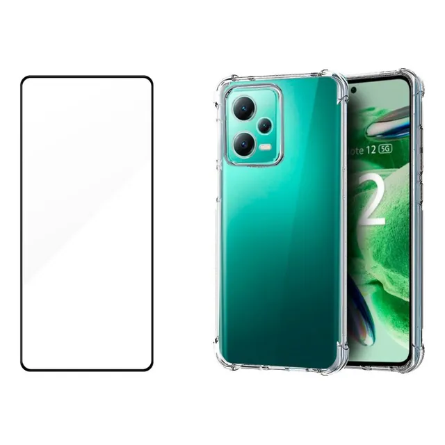Carcasa Transparente + Lamina Para Xiaomi Varios Modelos
