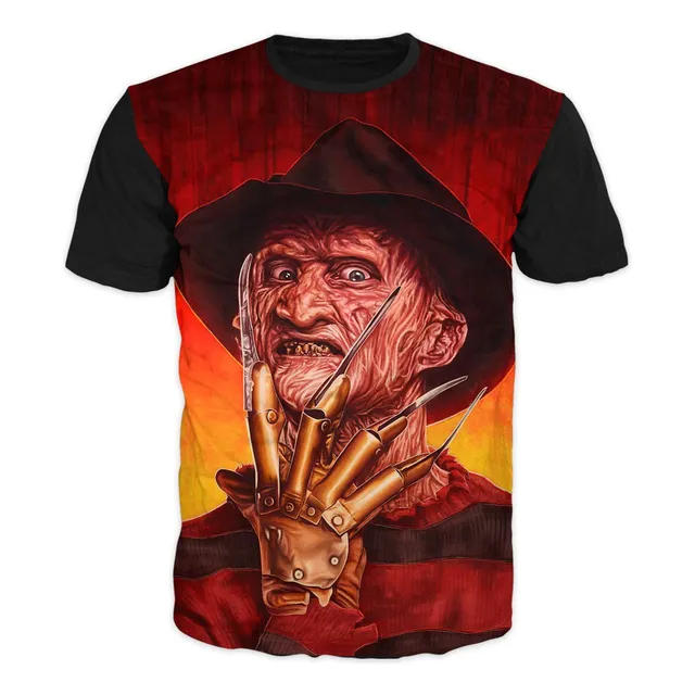 Camiseta Freddy Krueger Pesadilla 80s Películas Algodón