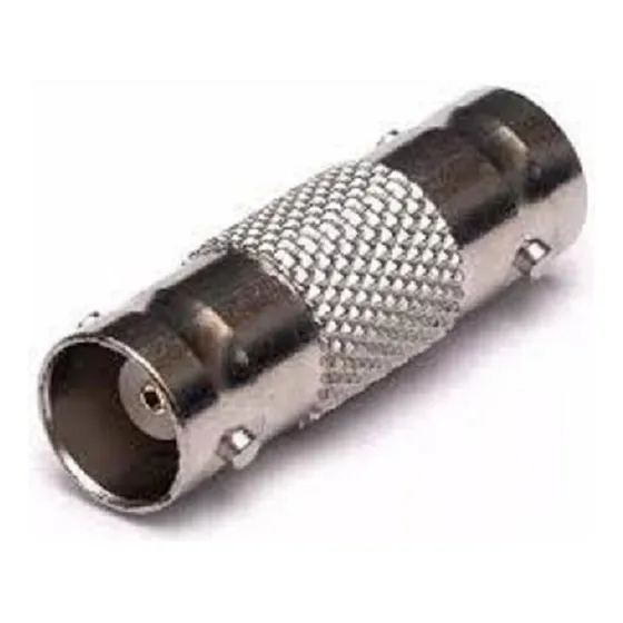 Kit 20 Conector Emenda Bnc Fêmea - Emenda Para Bnc - Cftv