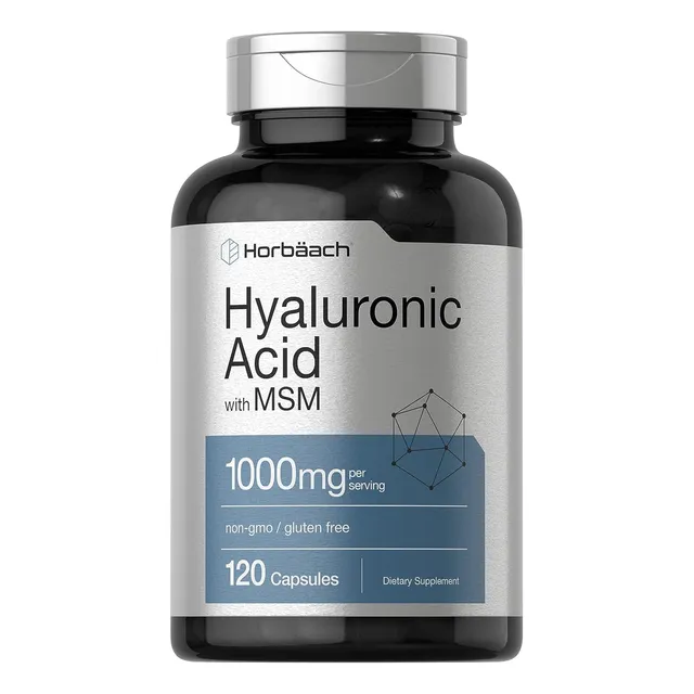 Acido Hialuronico Con Msm 1000 Mg 120 Capsulas Horbaach