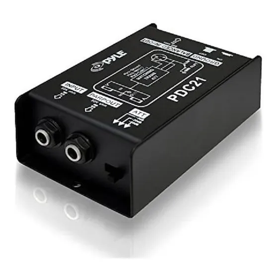 Pyle Pro Pdc21 Direct Box Caja Directa Para Equipos De Audio