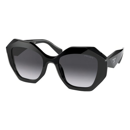 Óculos De Sol Preto Feminino Prada 0pr 16ws 1ab5d153 Cor Da Lente Cinza Dégradé Desenho Irregular Óculos De Sol Preto Feminino Prada 0pr 16ws 1ab5d153 Cor Da Lente Cinza Dégradé Desenho Irregular