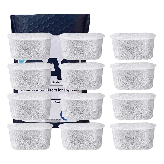12 Filtros Premium Para Cafetera Cuisinart Carbon Oasi