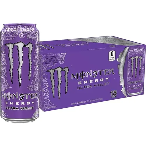 Monster Ultra Violet Zero Sugar+ L-carnitina 473 Ml | MercadoLibre