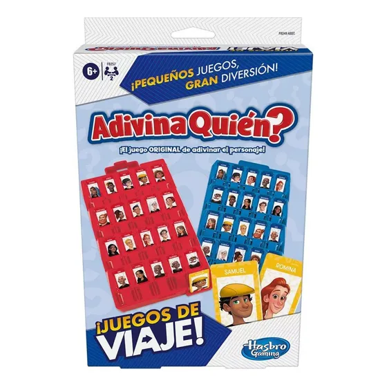 Juego De Mesa De Viaje Adivina Quien? Hasbro