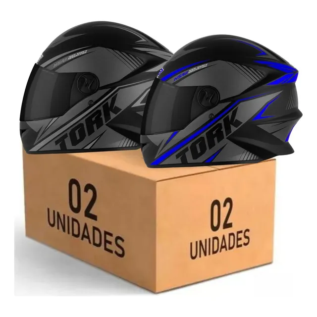 Kit 2 Capacete R8 Pro Tork Masculino Feminino Urbano Viagem