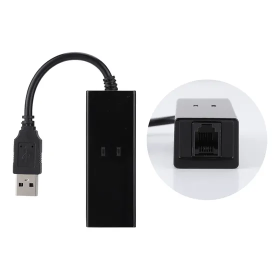 Modem De Dados De Voz E Fax Externo Usb Dial-up De 56k