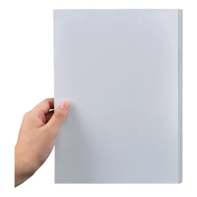 Cartulina Texturizada Lino 16k Blanca 50 Hojas 600g