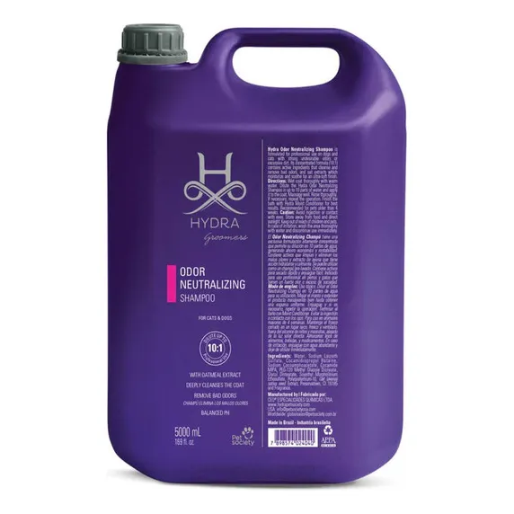 Hydra Odor Neutralizing Shampoo Neutralizador De Olores 5ltr