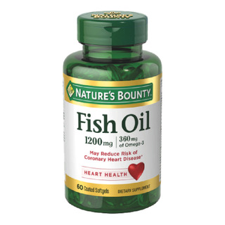 Suplemento Nature´s Bounty Fish Oil Aceite De Pescado 60 Cápsulas Blandas Suplemento Nature´s Bounty Fish Oil Aceite De Pescado 60 Cápsulas Blandas