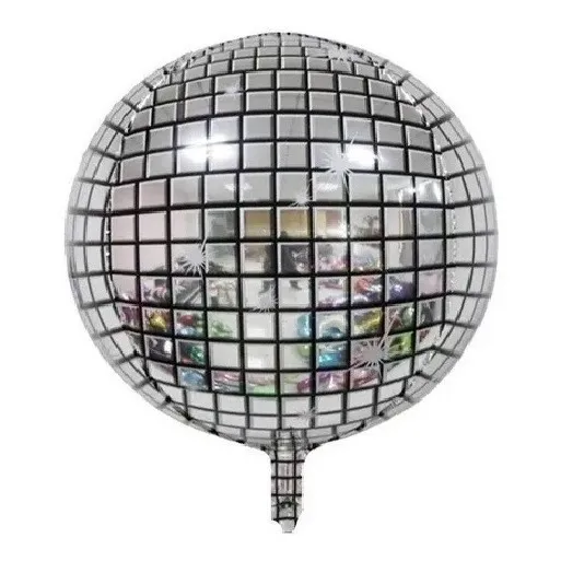 5 Globos Disco Esfera Disco Ball Retro