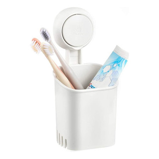 Dsv Soporte Baño Con Ventosa Para Pasta Dientes Cepillo Dsv Soporte Baño Con Ventosa Para Pasta Dientes Cepillo