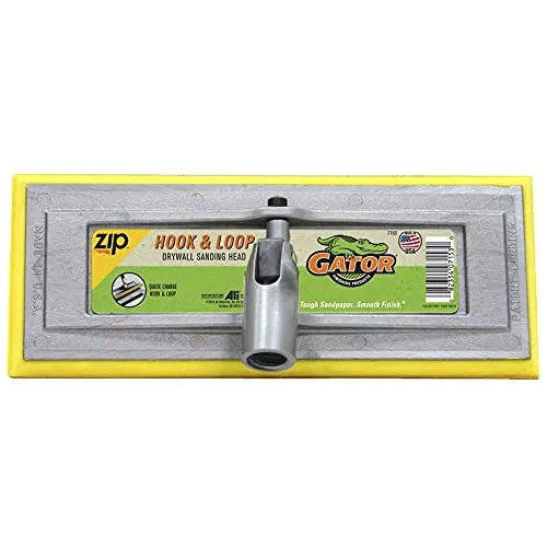 Cabezal De Lijado De Paneles De Yeso Gator Zip Hook & L...
