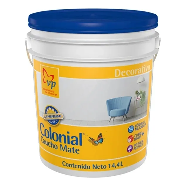 Pintura Vp Colonial Mate Cuñete 4g