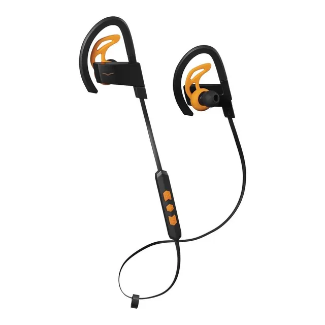 V-moda Bassfit Auriculares Deportivos Inalámbricos En La Color Negro
