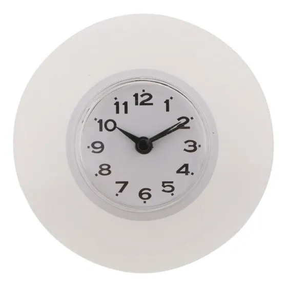 . Mini Reloj De Ducha Impermeable Con Ventosa