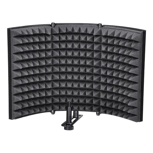 Pantalla De Viento Plegable Con Escudo De Aislamiento De Mic