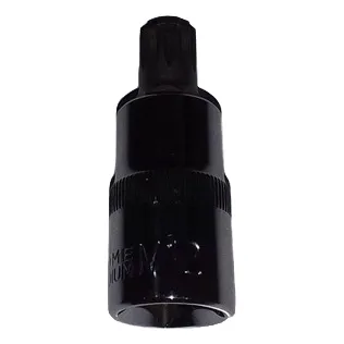 Dado Corto Multiestria  M12 Acople  1/2  12 Puntas,macho
