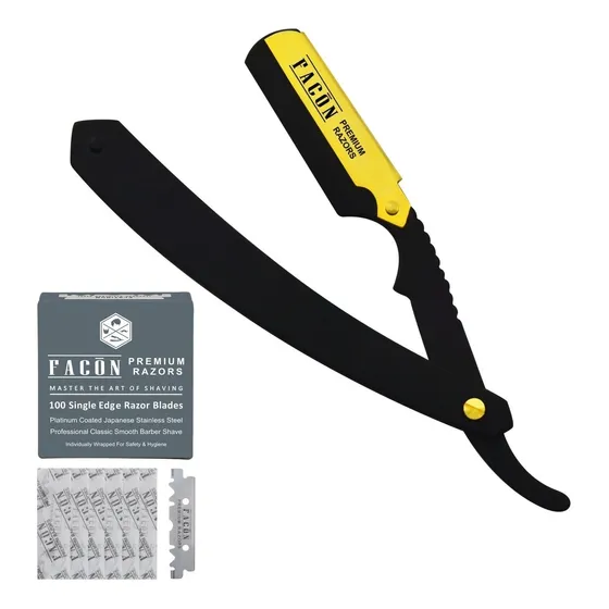Navaja Afeitadora Barba Barbero Marca Facón