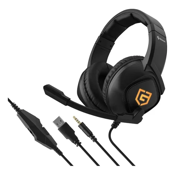 Ml Audífonos Gamer 3.5mm Negro Aud-558 N