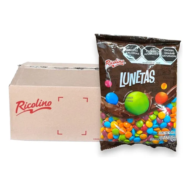 Lunetas - Caja 6 Kg - Dulces Ricolino.