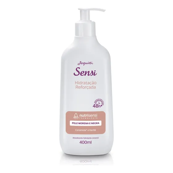 Sensi Hidratação Reforçada Pele Morena E Negra 400ml Jequiti