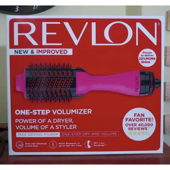 Cepillo Revlon One-step Original Fucsia (usado)