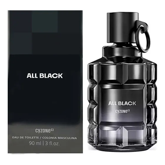 Cyzone,  All Black, 90 Ml