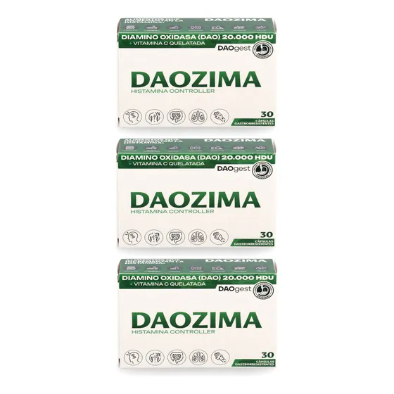Combo X3 Daozima 30 Cápsulas